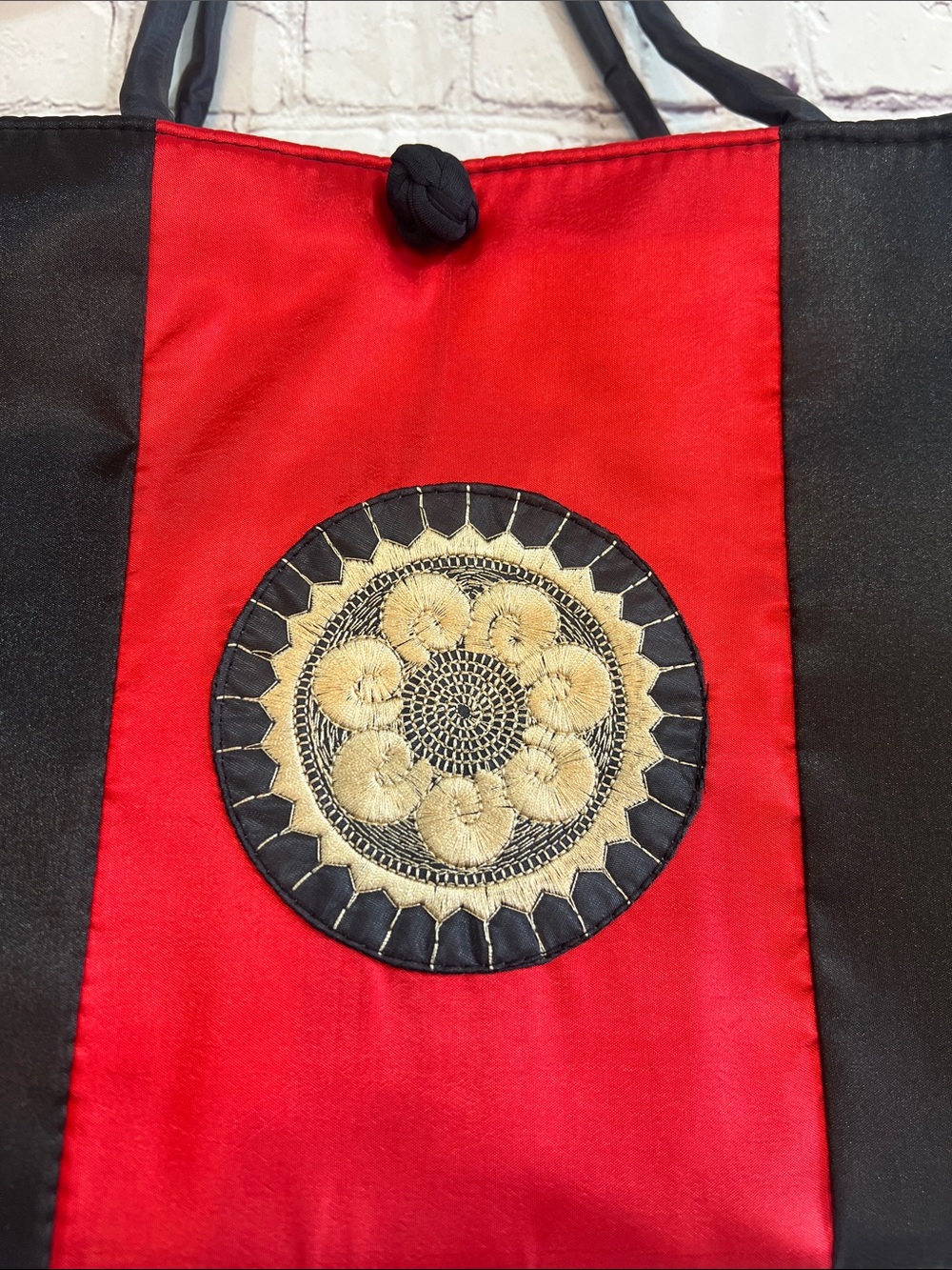 NWOT China Inspired Bag - Picture 2 of 3
